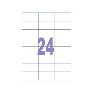 Label Kangaro 70 x 36 mm 25 Vel 24 Etiketten per Vel