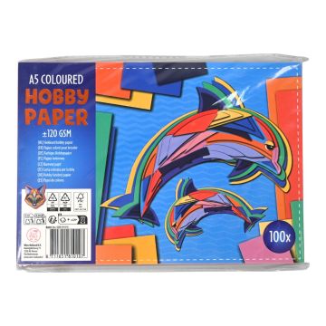 Kleurrijke Dieren Hobby Papier - A5 - 100 vel