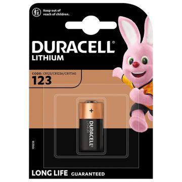 Duracell Photo Lithium CR123 (1-pack)