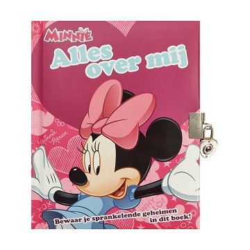 Disney Minnie Mouse boek vol geheimen. Dagboekje, 48 pagina's