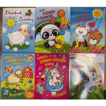 Kleurboeken pakket 2