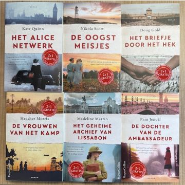3=2 actie Pakket Oorlogromans