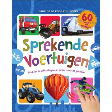 Sprekende voertuigen - geluiden boek