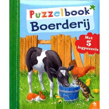 Puzzelboek - Boerderij - 5 legpuzzels