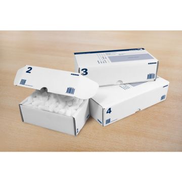 Postpakketdoos 3 Raadhuis met Bedrukking 240 x 170 x 80 mm 5 stuks