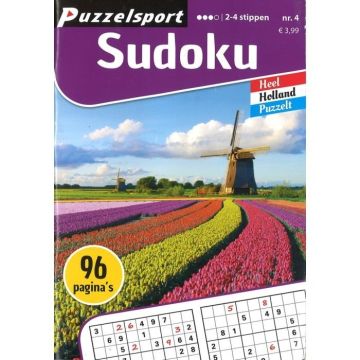 Puzzelsport Puzzelboek 96 pag. Sudoku 2-4* 