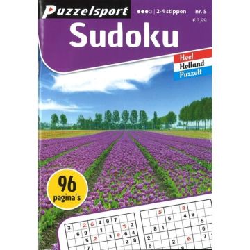 Puzzelsport Puzzelboek 96 pag. Sudoku 2-4* 