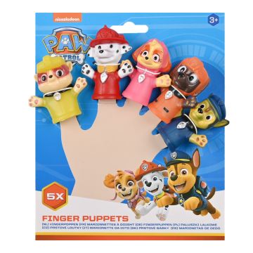 Vingerpopjes Paw Patrol - set van 5
