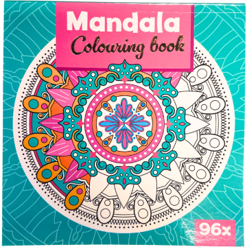 Mandala kleurboek Blauw - 48 pagina's