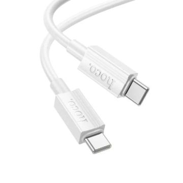 Hoco 60W USB-C naar USB-C Kabel Wit (1 meter)