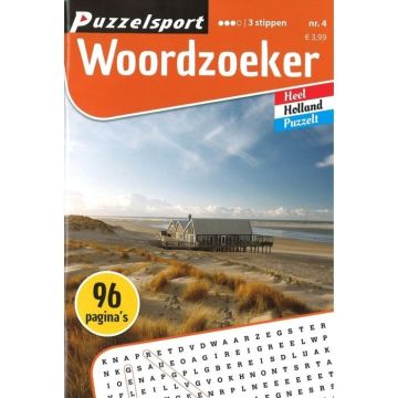 Puzzelsport puzzelboek 96 pag. – Woordzoeker 3*