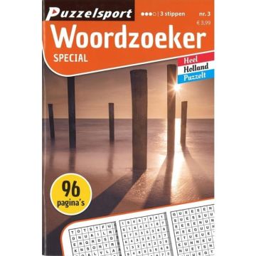 Puzzelsport puzzelboek 96 pag. – Woordzoeker 3*
