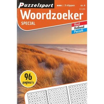 Puzzelsport puzzelboek 96 pag. – Woordzoeker 3*