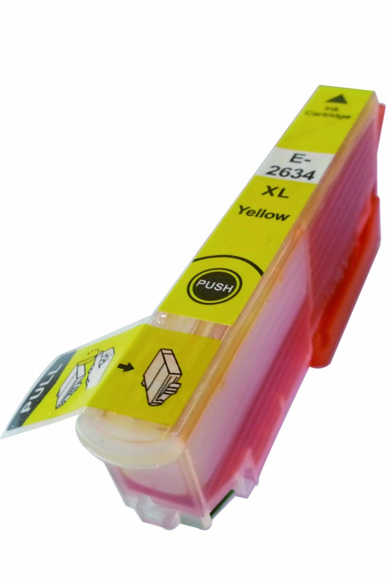 Huismerk Epson 26 Xl Geel T2634 huismerk kopen in de aanbieding Huismerk Epson 26 Xl Geel T2634 huismerk kopen in de aanbieding