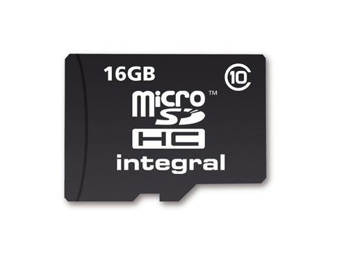 16Gb Integral Microsdhc Card Class 10 90Mbs integral kopen in de aanbieding