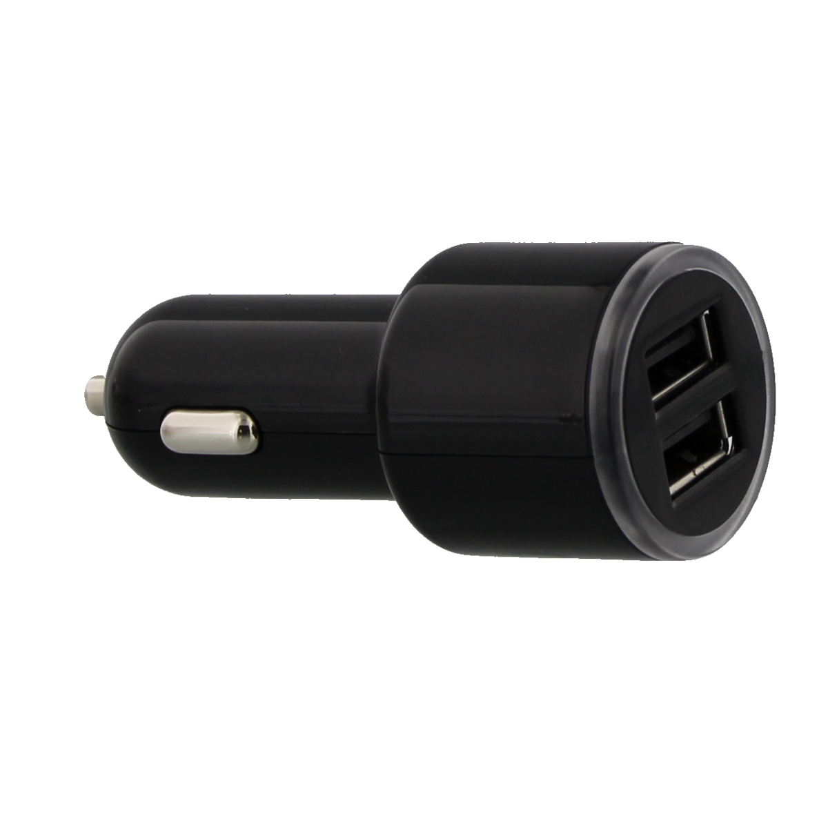 Qtrek Car Charger Double Usb 24A Black qtrek kopen in de aanbieding